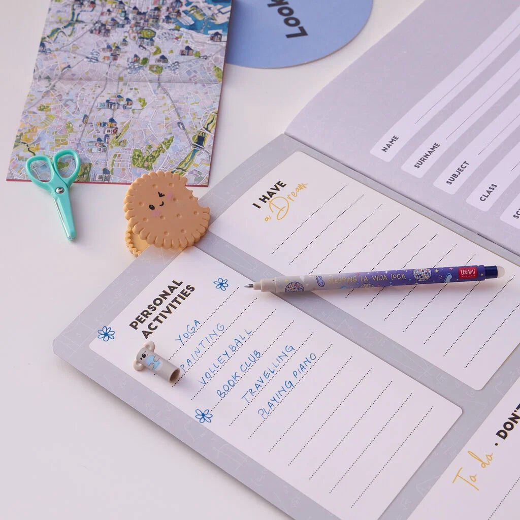 Löschbarer Stift Koala „Sleeping la Vida Loca“ - Erasable Pen Legami