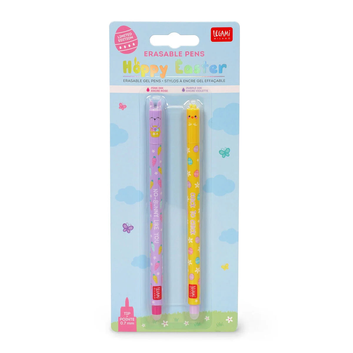 Osterset Legami Limited Edition Set mit 2 Löschbaren Gelstiften -