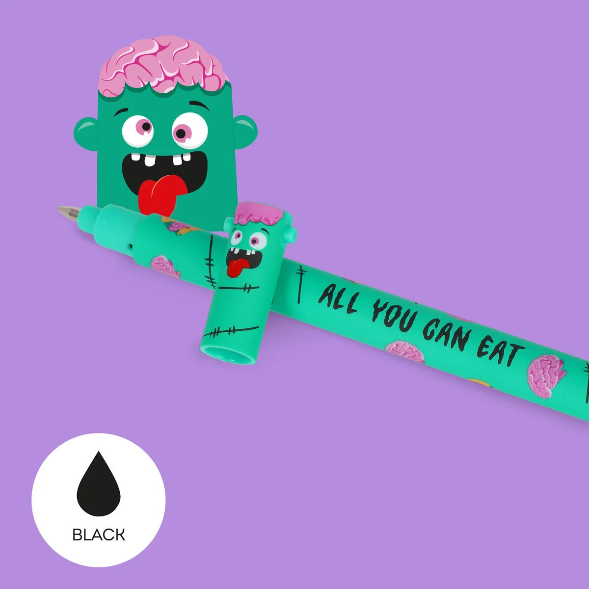 Halloween Set limited Edition mit 3 löschbaren Gelstiften - The Boo Crew - Erasable Pen Legami