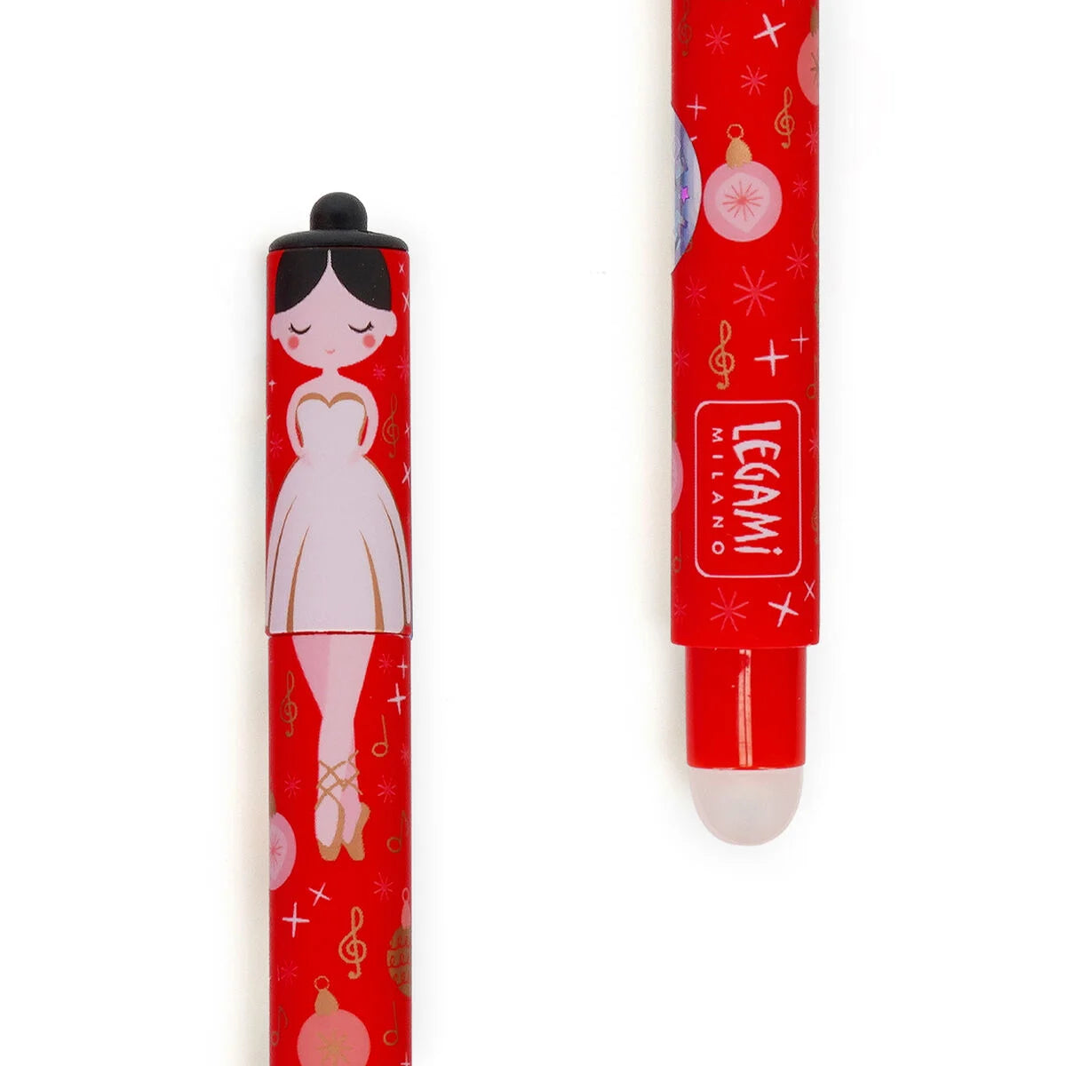 Set mit 3 Löschbaren Gelstiften - The Nutcracker - Erasable Pen Legami Limited Edition