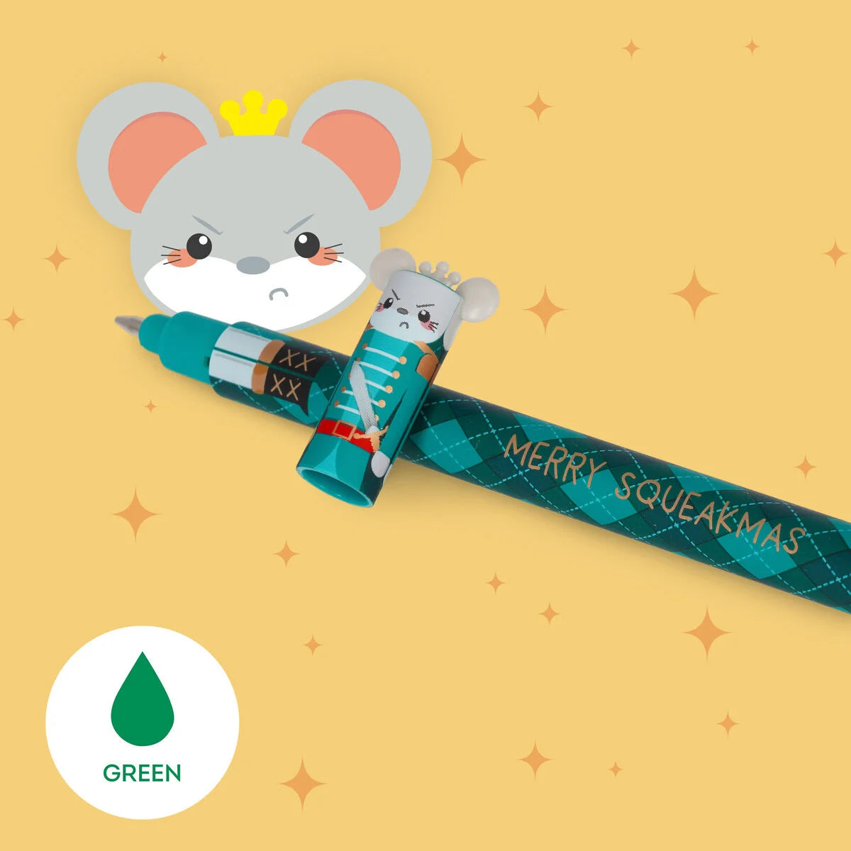Set mit 3 Löschbaren Gelstiften - The Nutcracker - Erasable Pen Legami Limited Edition