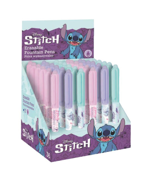 Erasable Fountain Pen -  radierbarer Gelstift STITCH Disney - McNeill
