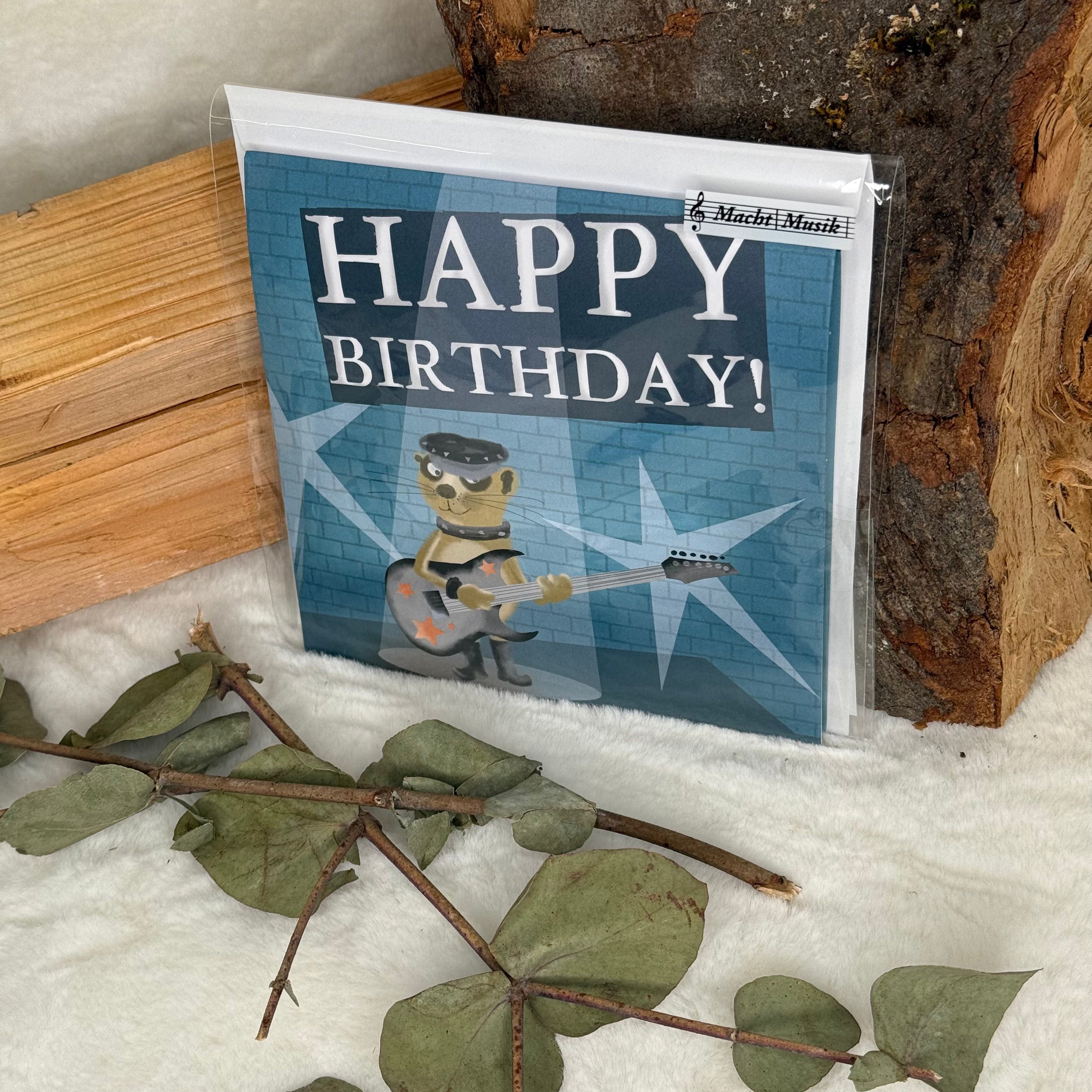 Happy Birthday Musikkarte - Depesche