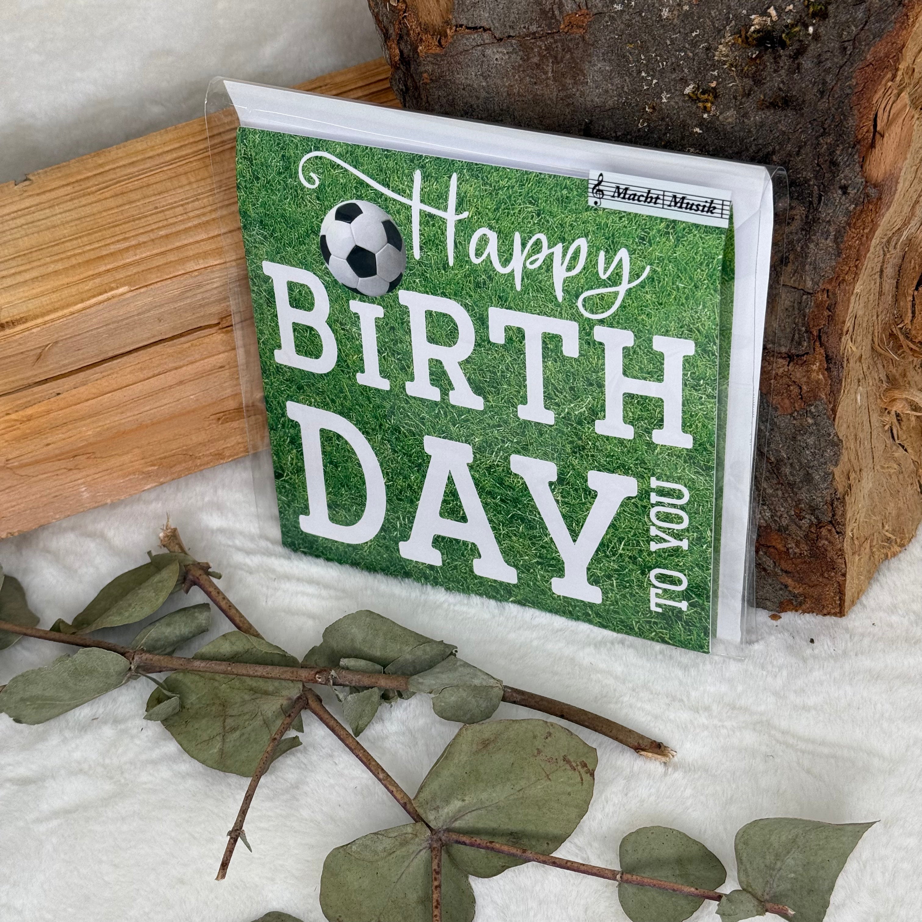 Happy Birthday Musikkarte - Depesche