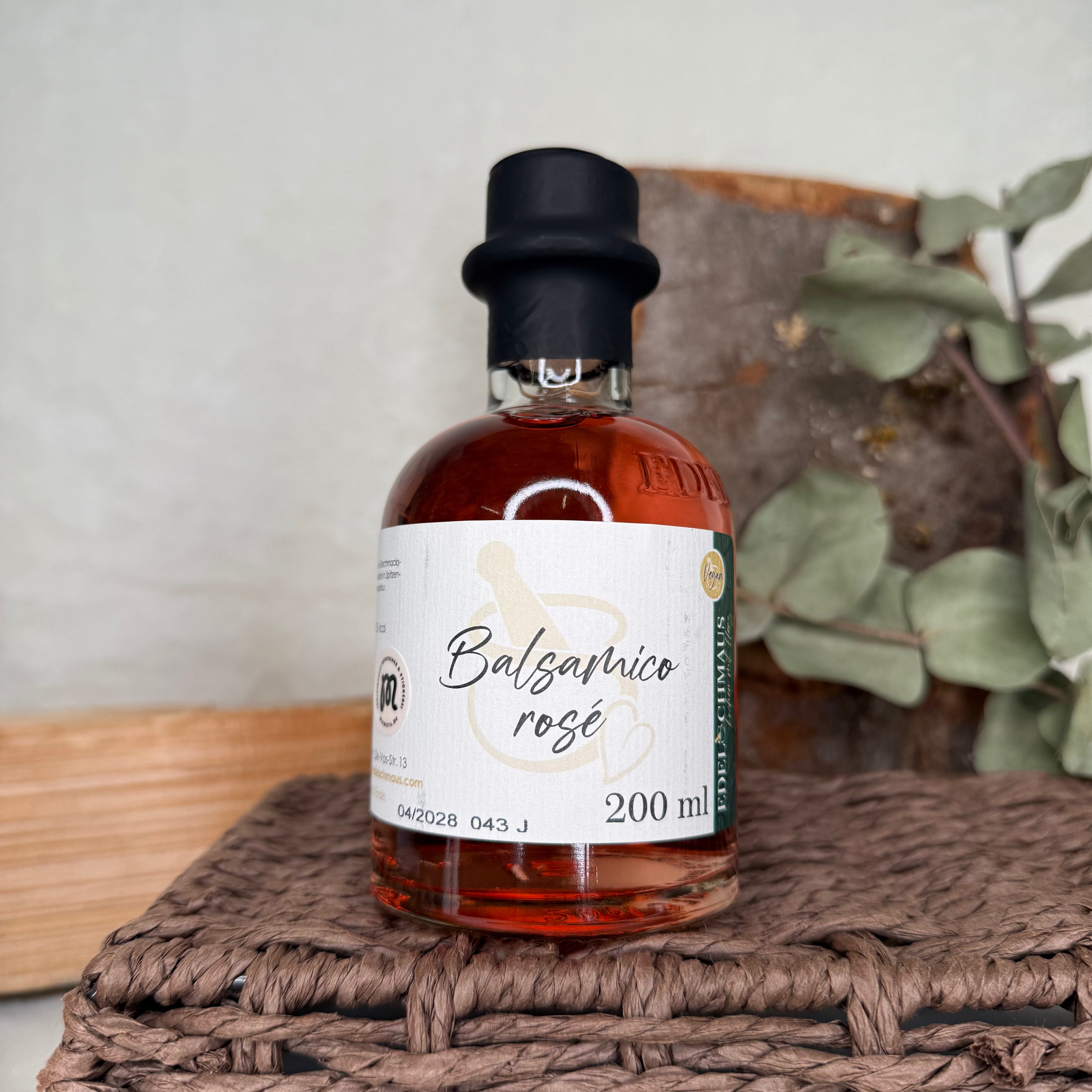 Essigzubereitung  Balsamico rosé - Edelschmaus