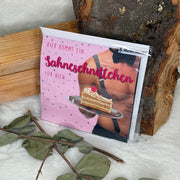 Hier kommt ein Sahneschnittchen für dich Musikkarte - Depesche