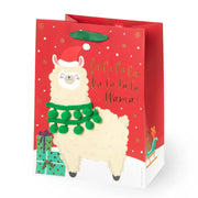 Weihnachtsgeschenktüte Lama-  Mittel - Legami