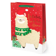 Weihnachtsgeschenktüte Lama -Extra Groß- Legami