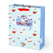 Weihnachtsgeschenktüte Yeti -  Extra Groß Legami