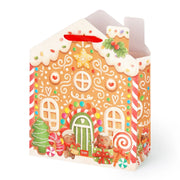 Weihnachtsgeschenktüte Lebkuchenhaus -  Extra Groß - Legami