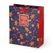 Weihnachtsgeschenktüte Lebkuchenmann Mittel - Legami