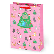 Weihnachtsgeschenktüte Katze- Extra Groß- Legami