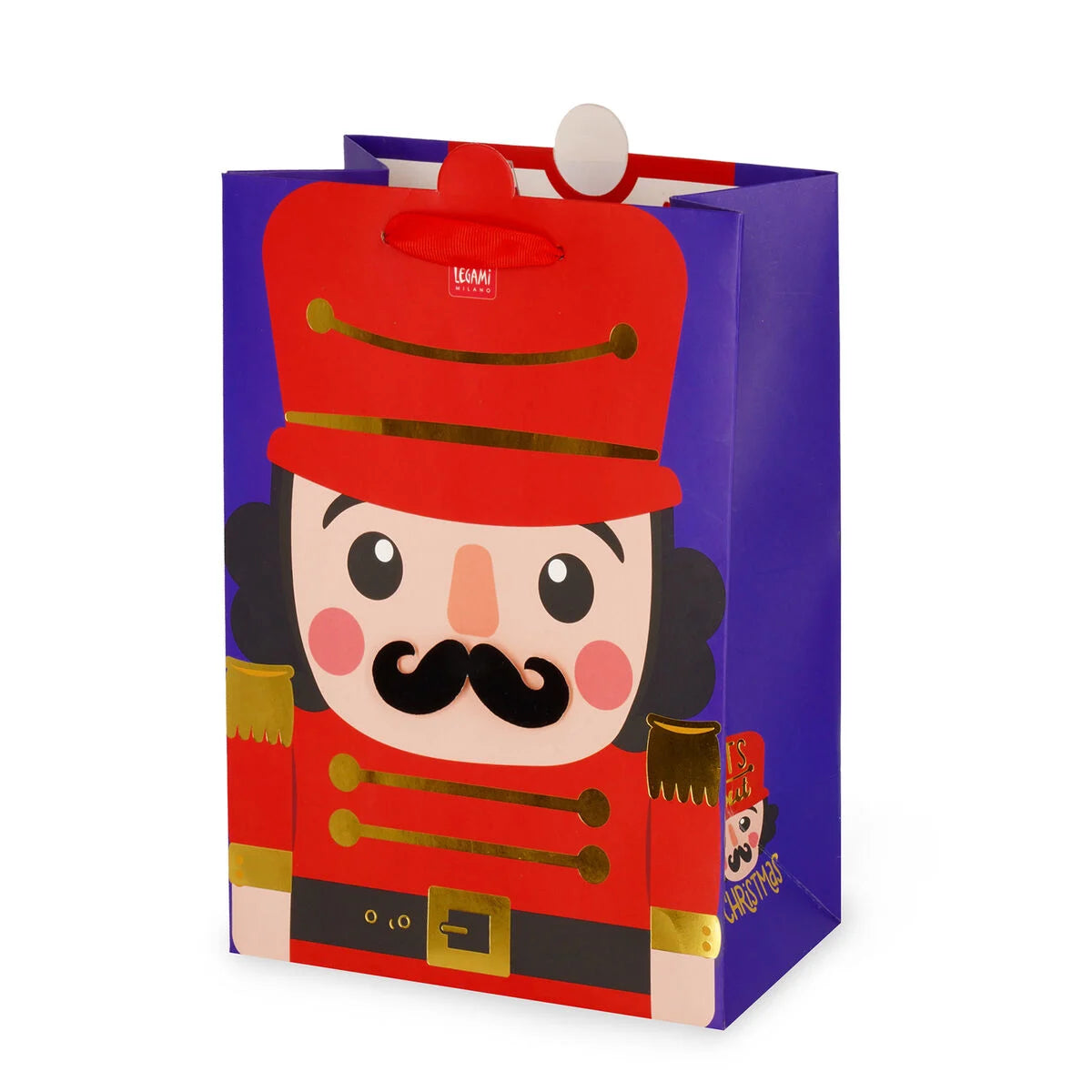 Weihnachtsgeschenktüte Nussknacker - Klein - Legami