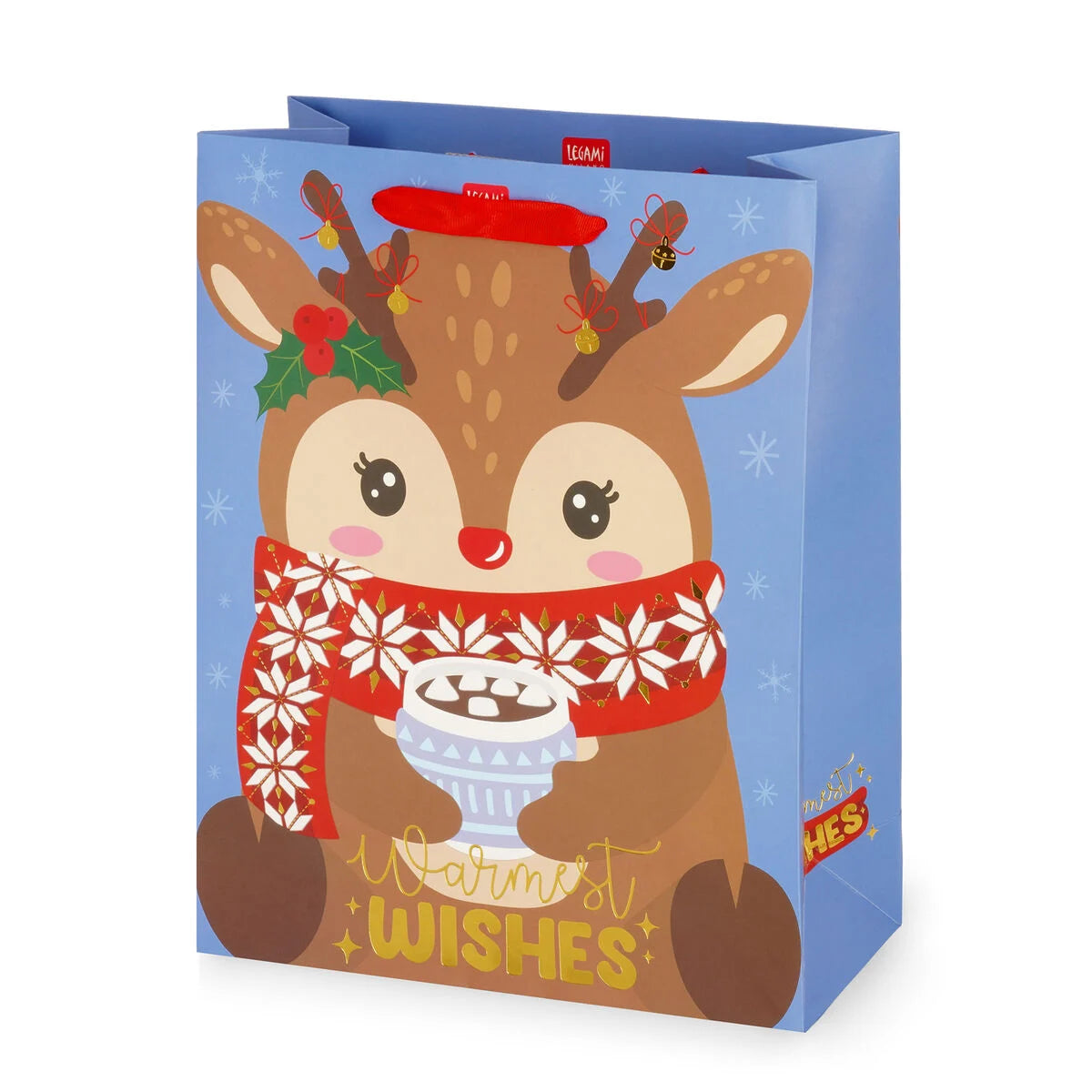 Weihnachtsgeschenktüte Heiße Schocklade - Mittel - Legami
