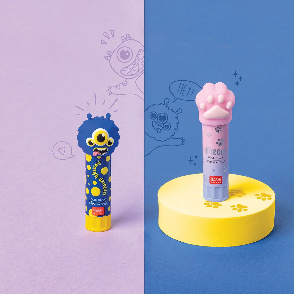 Monster - Klebestift - Legami