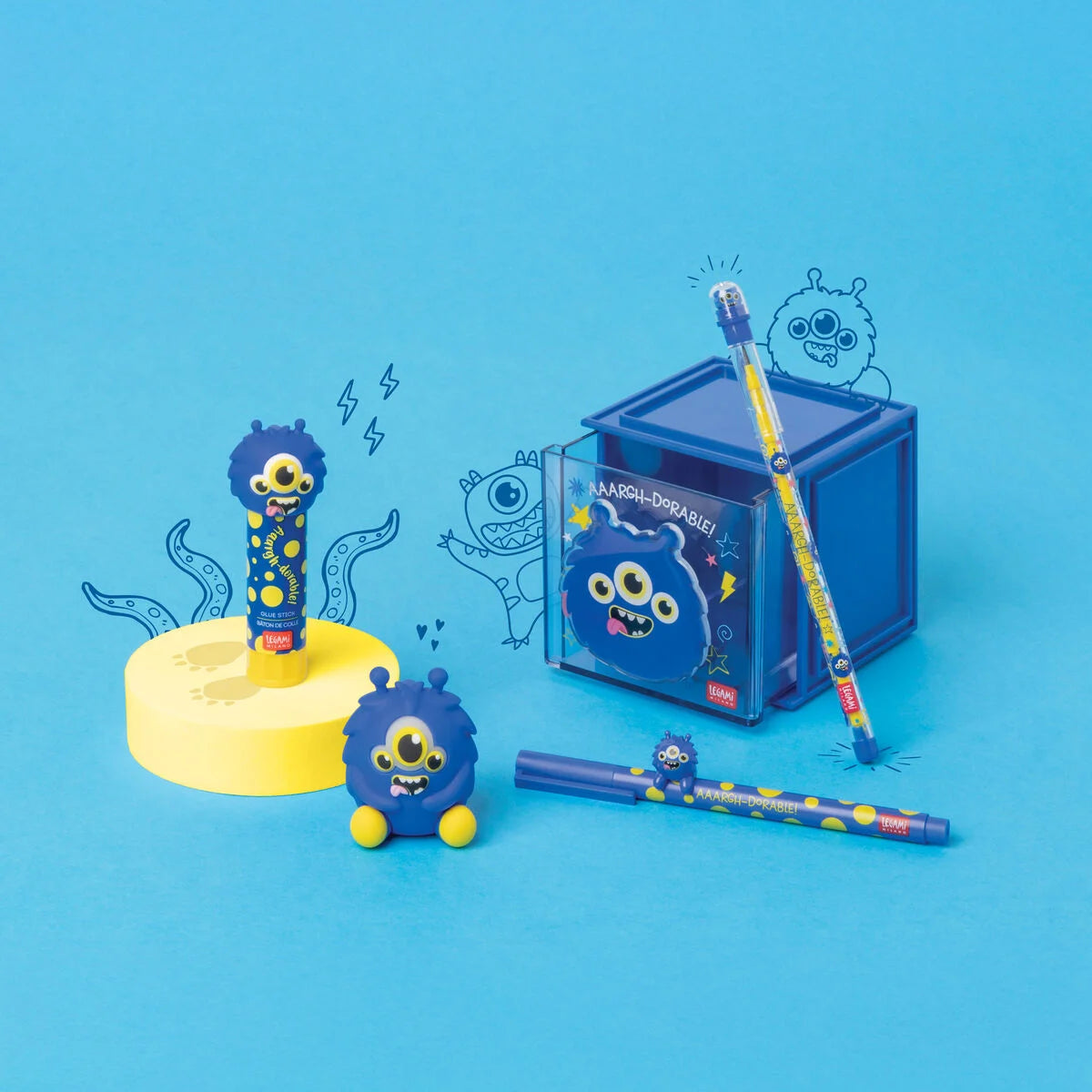 Monster - Klebestift - Legami