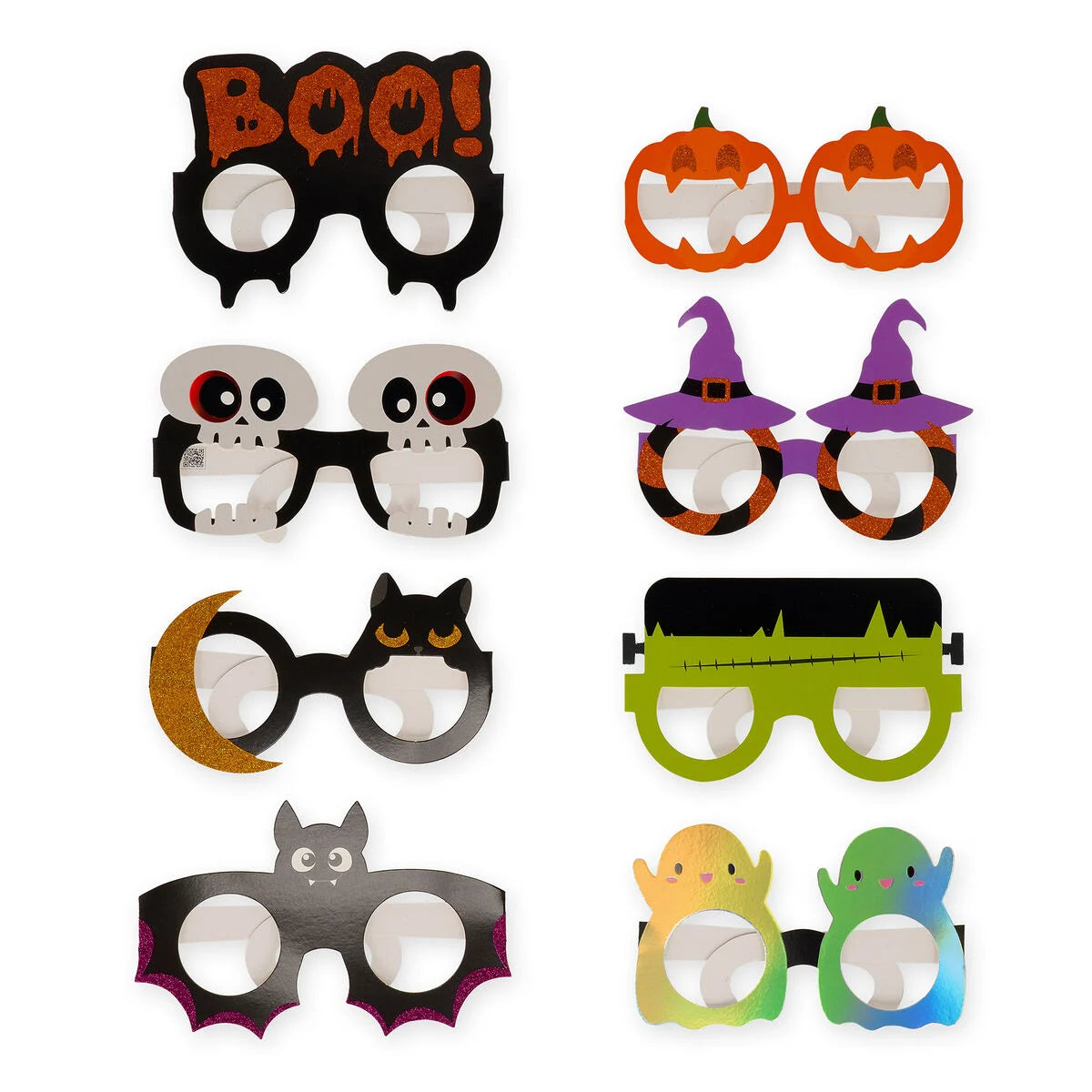 Papierbrillen Set mit 8 Legami