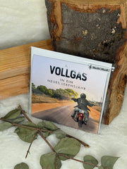 Mit Vollgas in ein neues Lebensjahr Musikkarte - Depesche