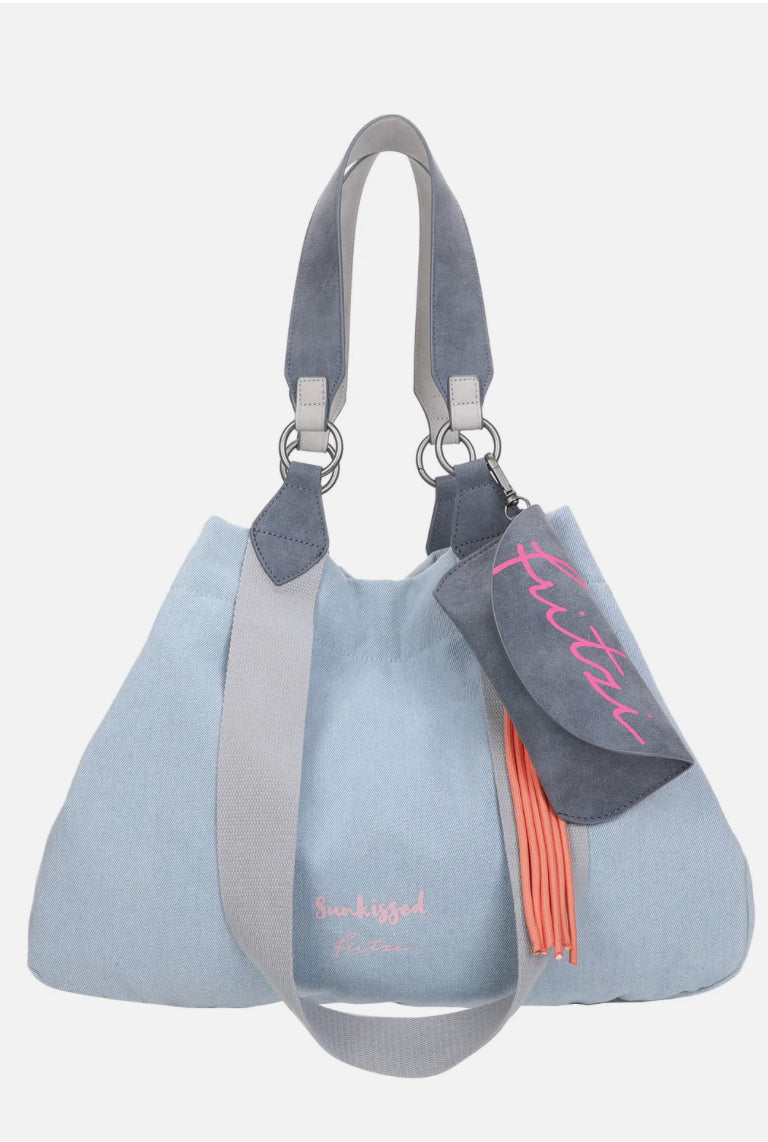 IZZY MEDIUM LIMITED | WASHED DENIM / Washed Blue (hat einen Fleck)