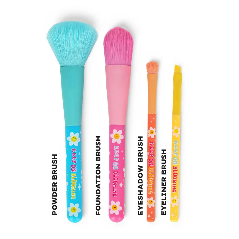 Set mit 4 Schminkpinseln - Oh My Glow!