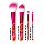 Set mit 4 Schminkpinseln - Oh My Glow!