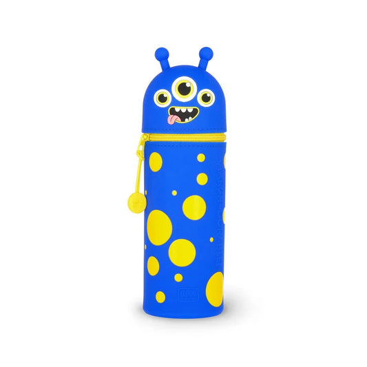 2-in-1-Federmäppchen aus Silikon - Kawaii - Monster