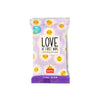 10 feuchte Reinigungstücher für Hände und Gesicht - Love At First Wipe