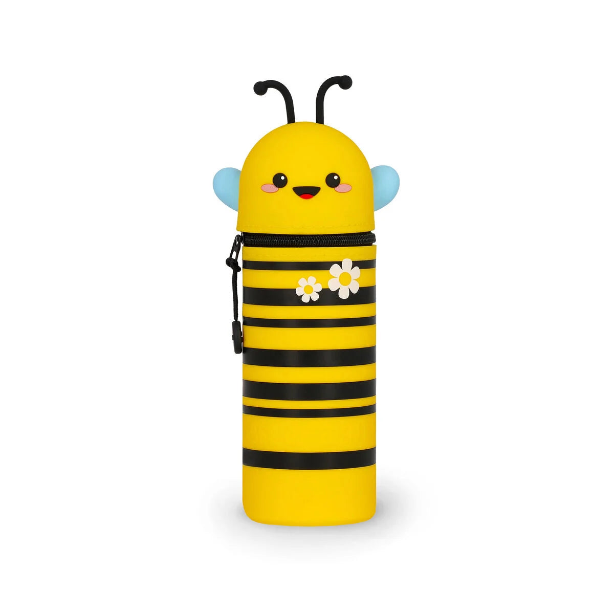 2-in-1-Federmäppchen aus Silikon - Kawaii - Bine