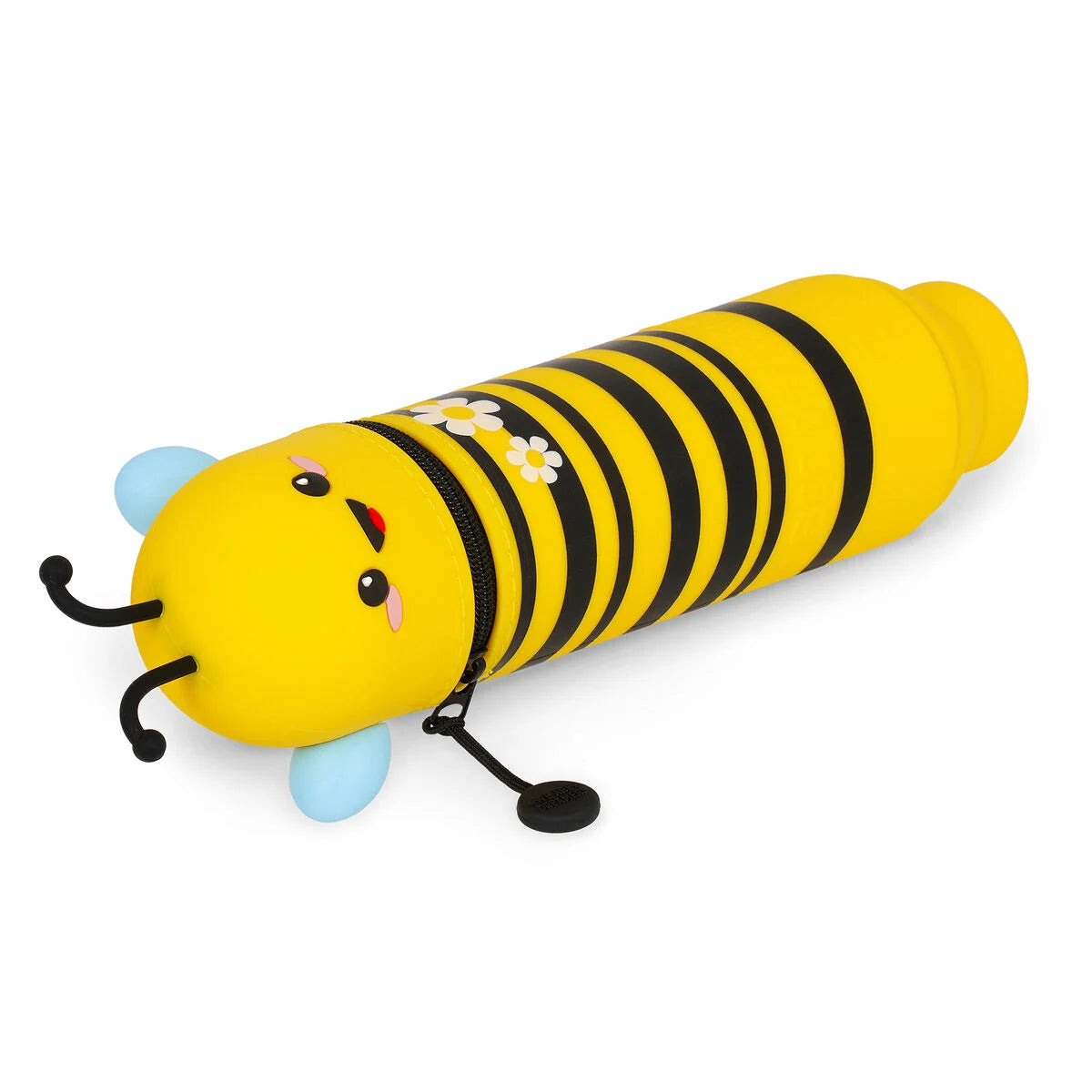2-in-1-Federmäppchen aus Silikon - Kawaii - Bine