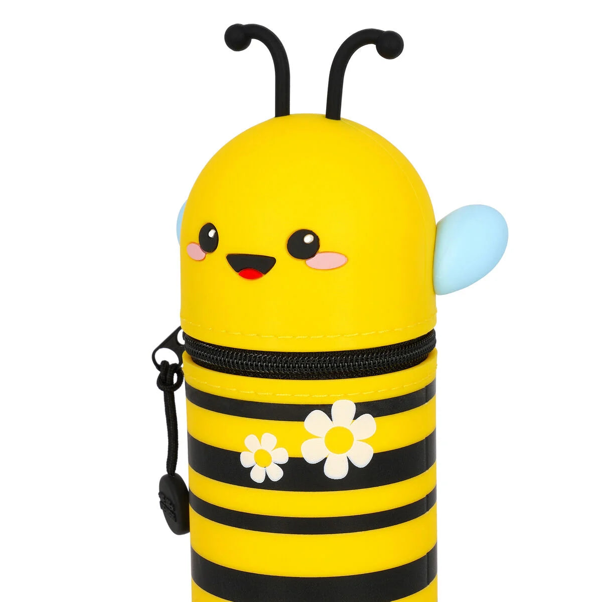 2-in-1-Federmäppchen aus Silikon - Kawaii - Bine