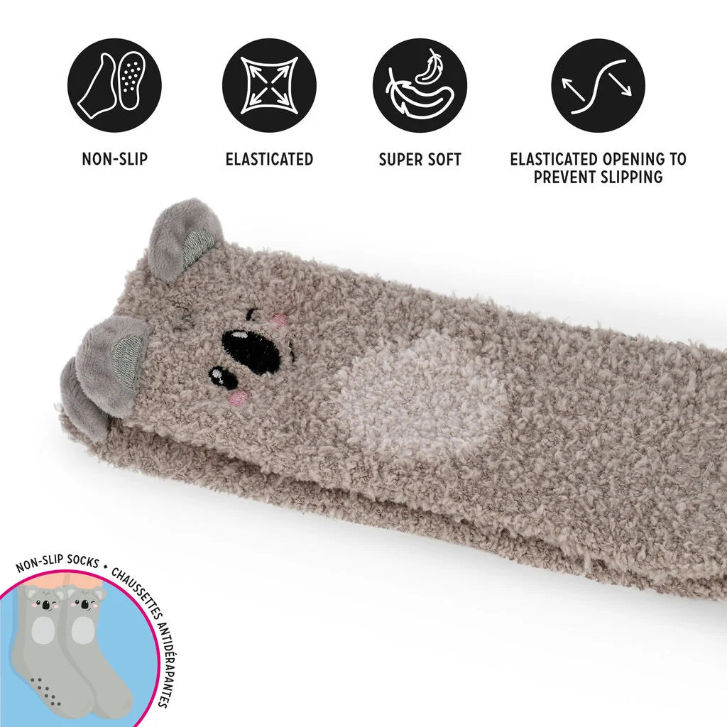 Rutschfeste Socken für Erwachsene Koala- It’s a Match! - Gr. 35-42 - Legami