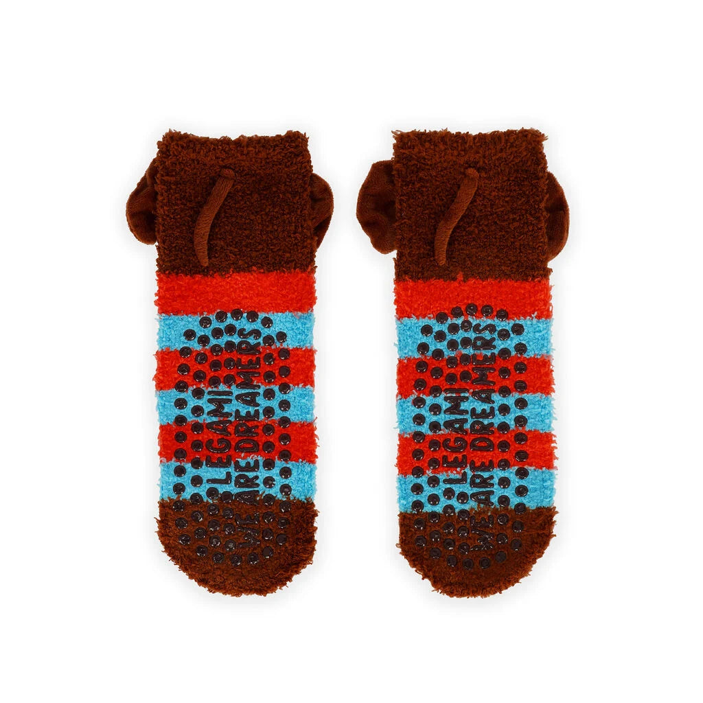 Rutschfeste Socken für Kinder Dachshund - It’s a Match! - Gr. 26-34 - Legami