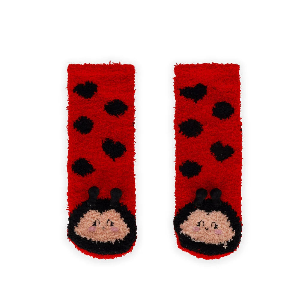 Rutschfeste Socken für Kinder Ladybug Marienkäfer - It’s a Match! - Gr. 26-34 - Legami