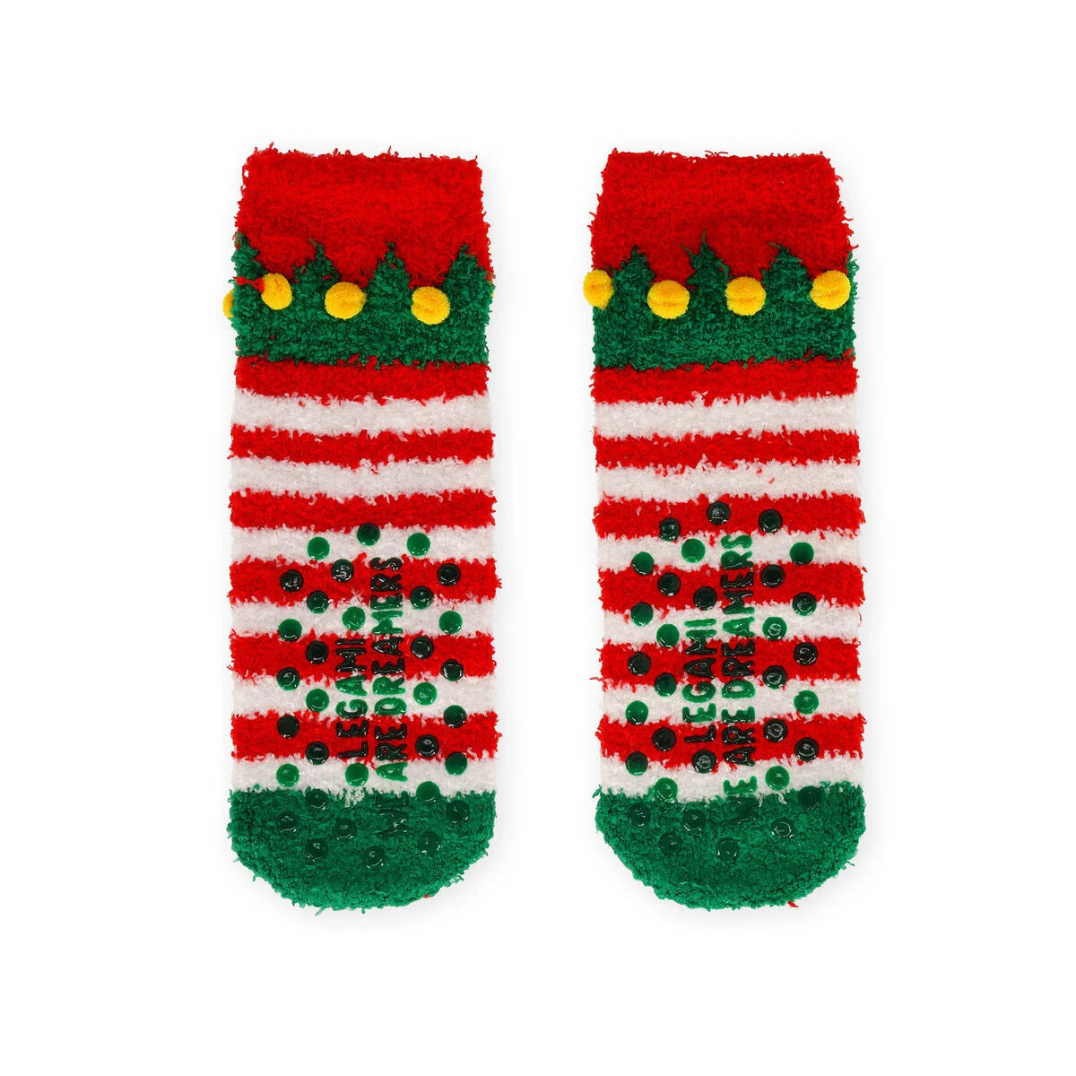 Rutschfeste Socken Elf  für Erwachsene Gr. 34-42  - It’s a Match! Legami ABS