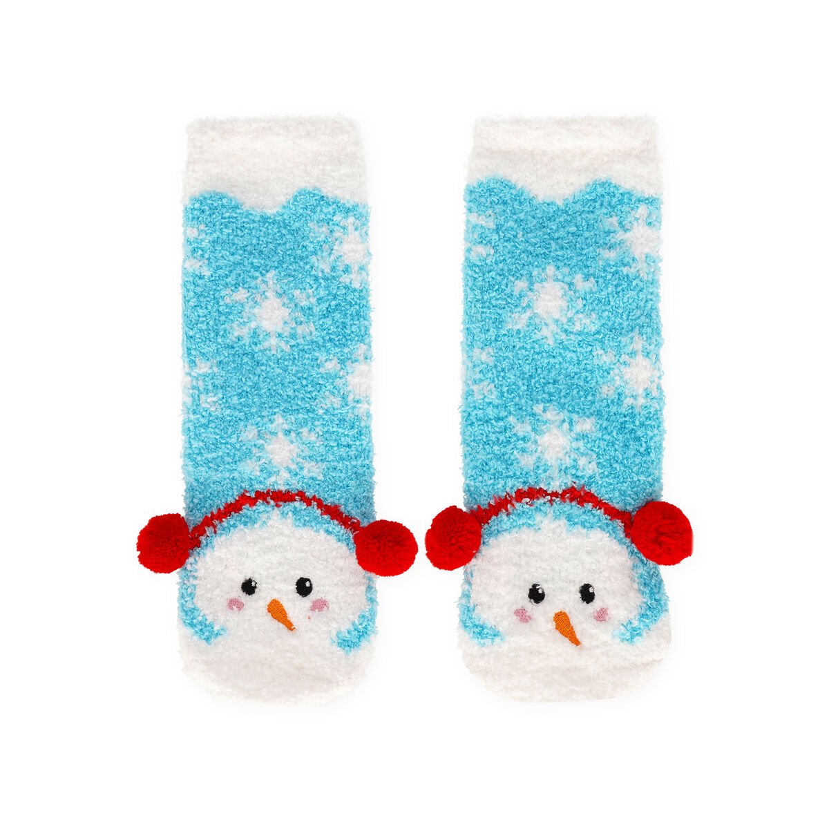 Rutschfeste Socken Schneemann für  Erwachsene Gr. 34-42   - It’s a Match! Legami ABS