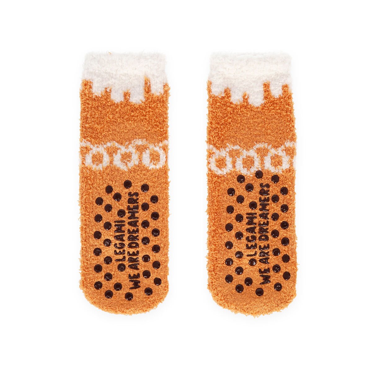 Rutschfeste Socken für Erwachsene Gr. 34-42 Gingerbread Lebkuchen  - It’s a Match! Legami ABS