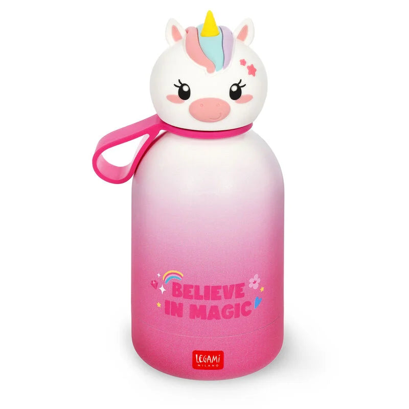 Trinkflasche Thermosflasche für Kinder Einhorn - Hot&Cold BFF von Legami