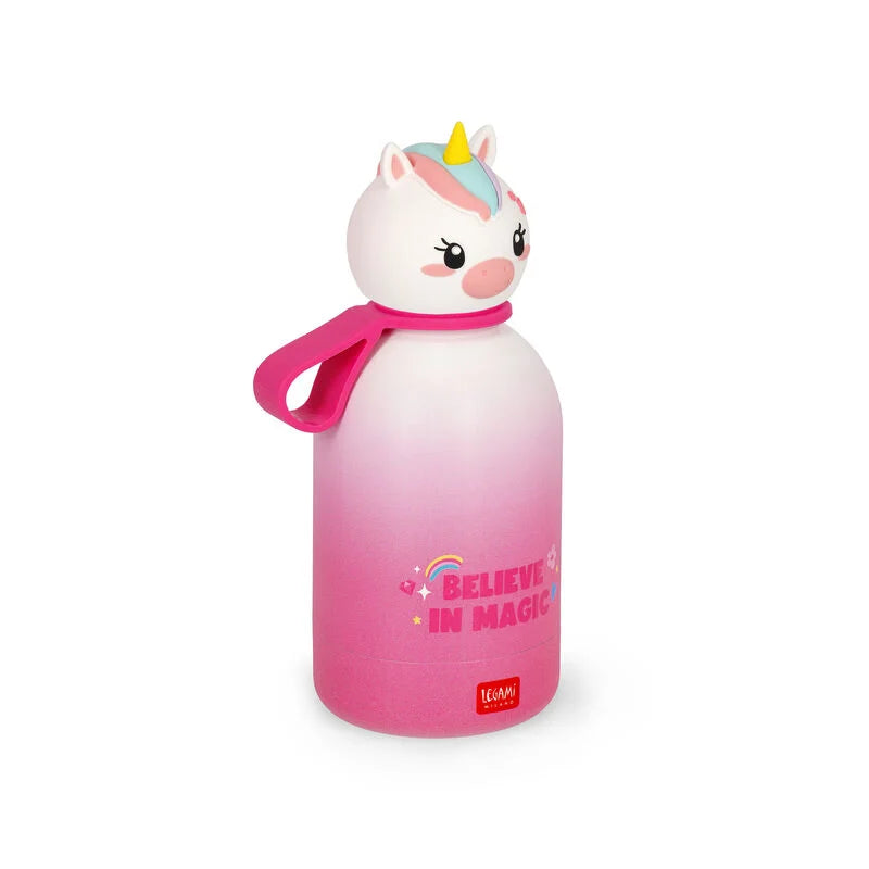Trinkflasche Thermosflasche für Kinder Einhorn - Hot&Cold BFF von Legami