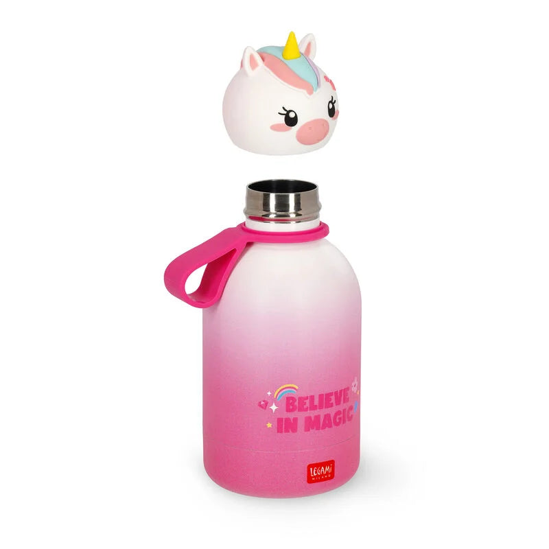 Trinkflasche Thermosflasche für Kinder Einhorn - Hot&Cold BFF von Legami