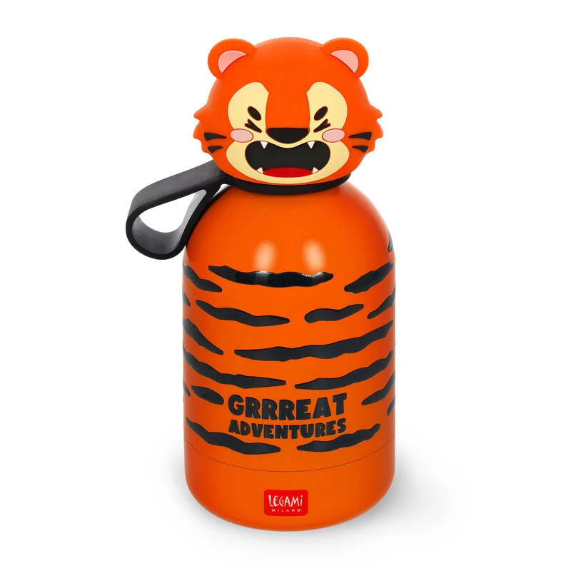 Trinkflasche Thermosflasche für Kinder Tiger - Hot&Cold BFF von Legami
