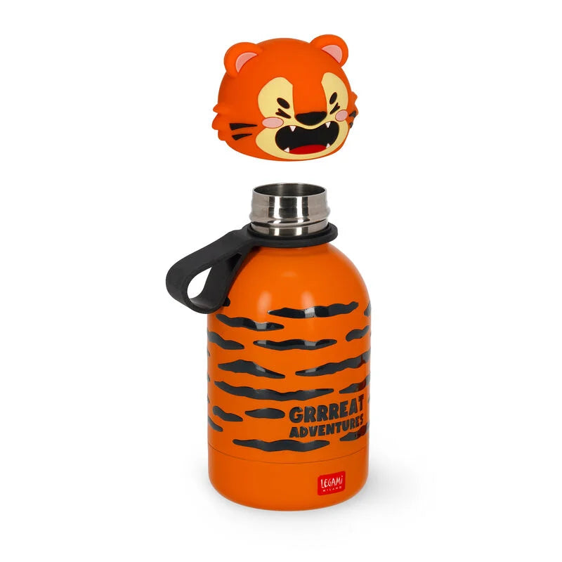 Trinkflasche Thermosflasche für Kinder Tiger - Hot&Cold BFF von Legami