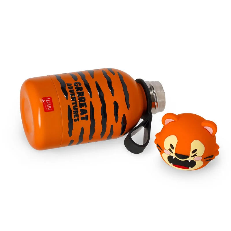 Trinkflasche Thermosflasche für Kinder Tiger - Hot&Cold BFF von Legami