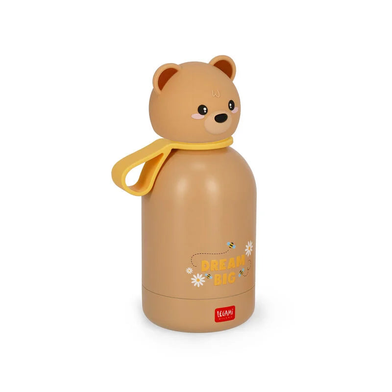 Trinkflasche Thermosflasche für Kinder Bär - Hot&Cold BFF von Legami