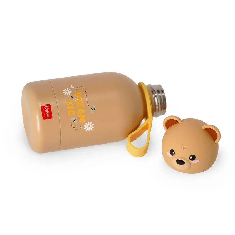 Trinkflasche Thermosflasche für Kinder Bär - Hot&Cold BFF von Legami