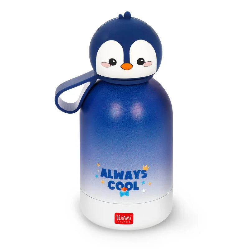 Trinkflasche Thermosflasche für Kinder Pinguin - Hot&Cold BFF von Legami