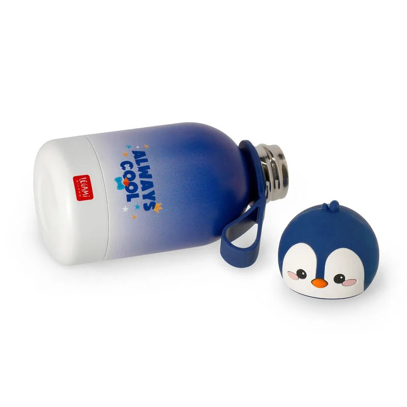 Thermosflasche für Kinder Pinguin - Hot&Cold BFF von Legami