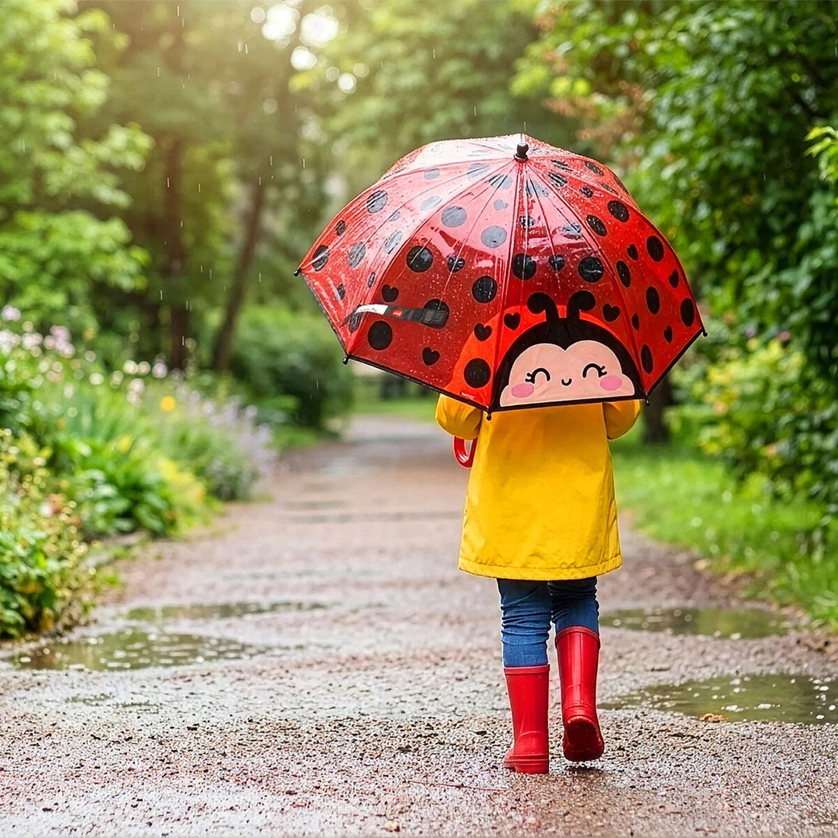 Kinder Regenschirm Ladybug - Dancin' in the Rain - Legami