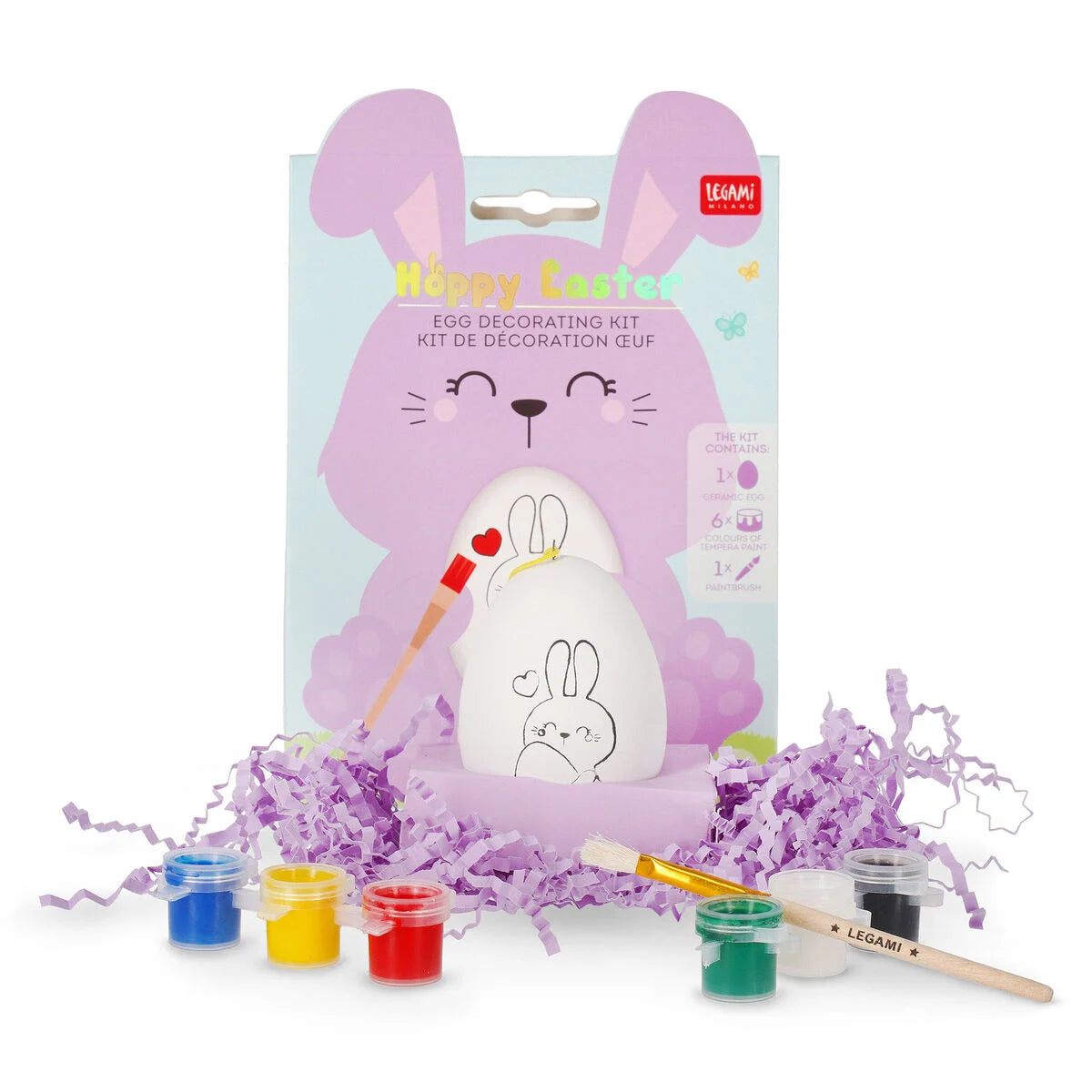 Dekorationsset für Ostereier - Hoppy Easter- Legami