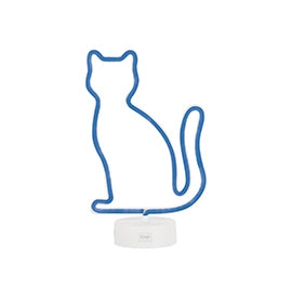 B Ware LED-Lampe mit Neoneffekt - Kitty - It's a Sign - Legami