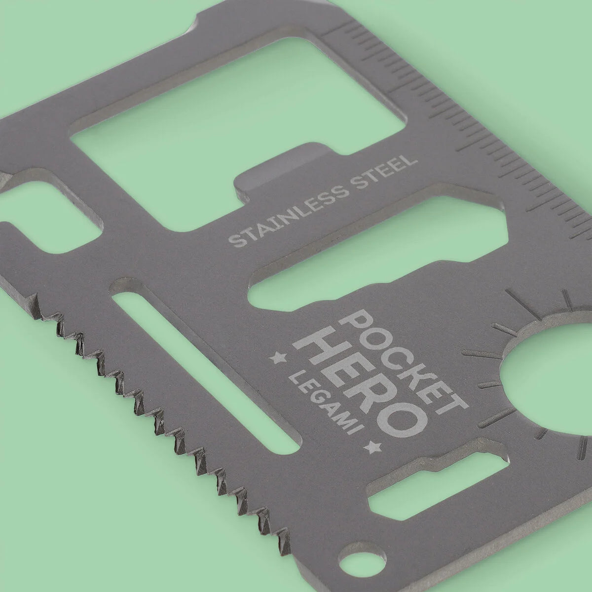 11-in-1-Multifunktionswerkzeug aus Stahl - SOS Pocket Hero